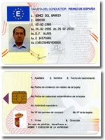 tarjeta de conductor