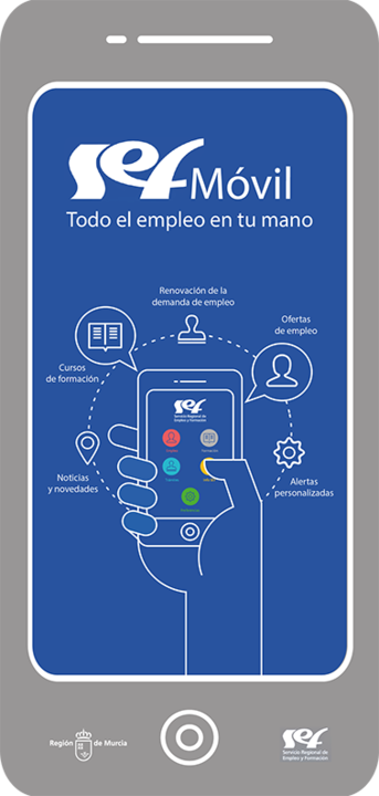 Servicio Regional de Empleo y Formación Móvil. Todo el empleo en tu mano