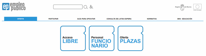 Portal de Empleo Público de la Comunidad Autónoma